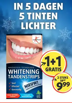 Lucovitaal WHITENING TANDENSTRIPS aanbieding