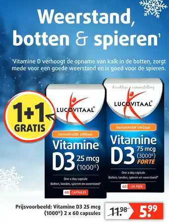 Lucovitaal Weerstand, botten & spieren' aanbieding