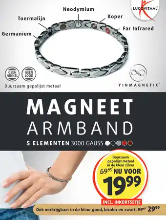 Lucovitaal MAGNEET ARMBAND aanbieding