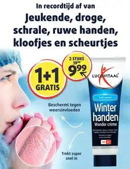 Lucovitaal Winter handen Wonder crème aanbieding