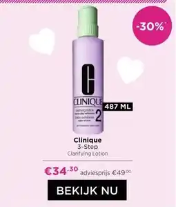 ICI Paris XL Clinique 3-Step Clarifying Lotion aanbieding