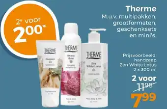 Trekpleister Therme aanbieding