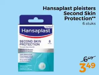 Trekpleister Hansaplast pleisters Second Skin Protection aanbieding