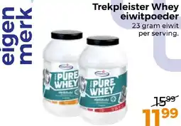 Trekpleister Trekpleister Whey eiwitpoeder aanbieding