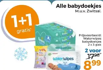 Trekpleister Alle babydoekjes aanbieding