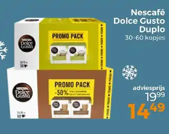 Trekpleister Nescafé Dolce Gusto Duplo aanbieding