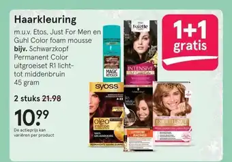 Etos Haarkleuring aanbieding