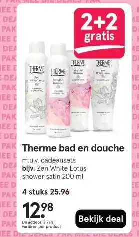 Etos Therme bad en douche aanbieding