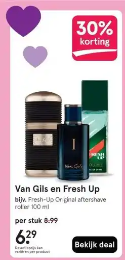 Etos Van Gils en Fresh Up aanbieding