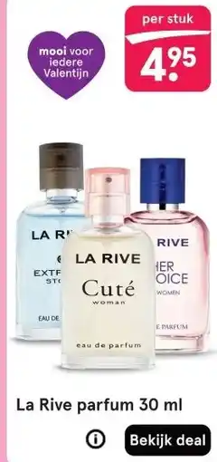 Etos La Rive parfum 30 ml aanbieding