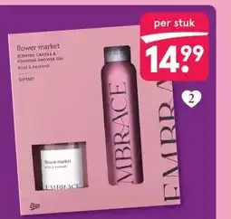 Etos Embrace Flower Market geschenkset aanbieding