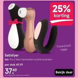 Etos Satisfyer aanbieding