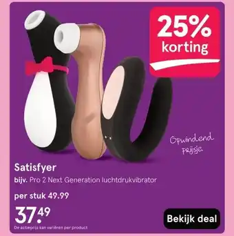 Etos Satisfyer aanbieding