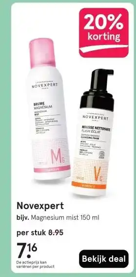 Etos Novexpert aanbieding