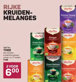 Ekoplaza Yogi Tea thee aanbieding