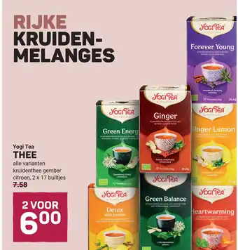 Ekoplaza Yogi Tea THEE aanbieding