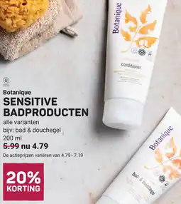 Ekoplaza Botanique Sensitive badproducten aanbieding