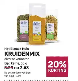 Ekoplaza Het Blauwe Huis KRUIDENMIX aanbieding