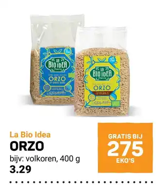 Ekoplaza La Bio Idea ORZO aanbieding