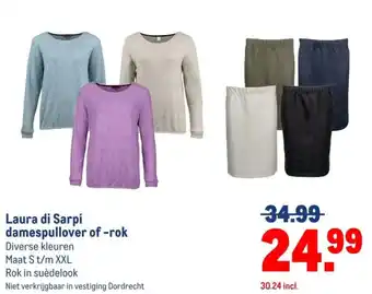 Makro Laura di Sarpi damespullover of rok aanbieding