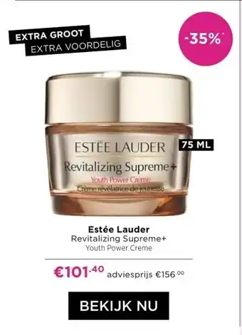 ICI Paris XL Estée Lauder Revitalizing Supreme+ Youth Power Creme aanbieding