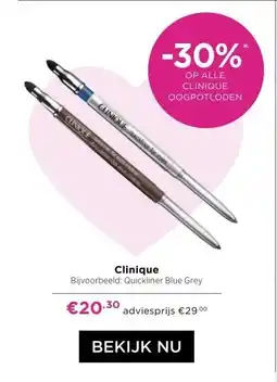 ICI Paris XL Clinique Bijvoorbeeld: Quickliner Blue Grey aanbieding