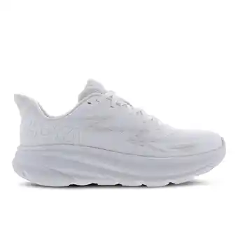 Foot Locker Hoka Clifton 9 Dames Schoenen - Wit - Maat: 38 - Mesh/Synthetisch - Foot Locker aanbieding