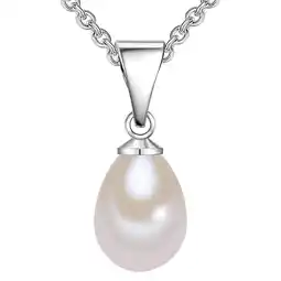 Douglas Valero Pearls Parel ketting Sterling zilver Gekweekte zoetwaterparels in Zilver aanbieding