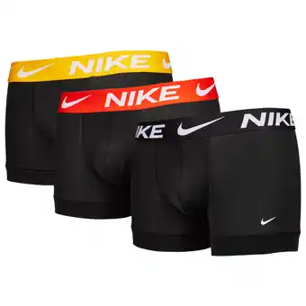 Foot Locker Nike Trunk 3 Pack Unisex Ondergoed - Zwart - Maat: 42 - 46 - Foot Locker aanbieding