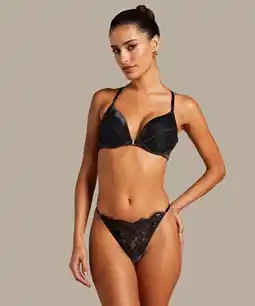 Hunkemoller Hunkemöller String Chalice Zwart aanbieding