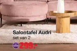 Budget Home Store Salontafel Audri set van 2 aanbieding