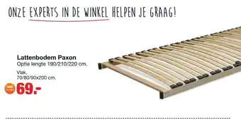 Budget Home Store Lattenbodem Paxon aanbieding