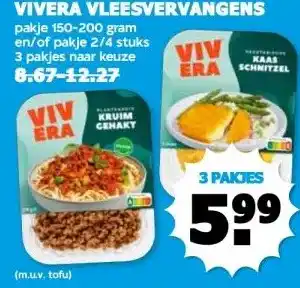 Boon`s Markt VIVERA VLEESVERVANGENS aanbieding