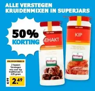 Boon`s Markt ALLE VERSTEGEN KRUIDENMIXEN IN SUPERJARS aanbieding