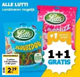 Boon`s Markt ALLE LUTTI aanbieding