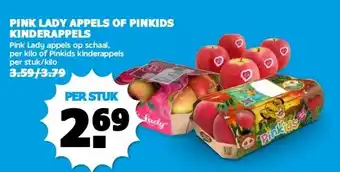 Boon`s Markt PINK LADY APPELS OF PINKIDS KINDERAPPELS aanbieding