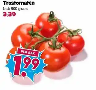 Boon`s Markt Trostomaten bak 500 gram aanbieding