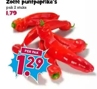 Boon`s Markt Zoete puntpaprika's aanbieding