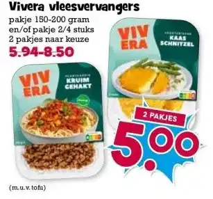 Boon`s Markt Vivera vleesvervangers aanbieding