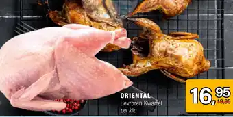 Amazing Oriëntal ORIENTAL Bevroren Kwartel aanbieding