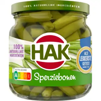 Jumbo Hak Sperziebonen 185 g aanbieding