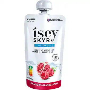 Jumbo Ísey Skyr Framboos - Granaatappel 140 g aanbieding