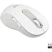 Bol.com Logitech Signature M650 L - Draadloze Muis - Linkshandig - Off White aanbieding