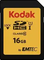 Bol.com Kodak SDHC 16GB Class10 U1 aanbieding