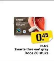 Coop PLUS Zwarte thee earl grey aanbieding