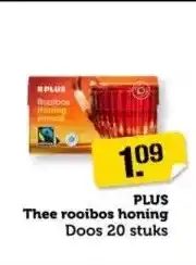 Coop PLUS Thee rooibos honing aanbieding