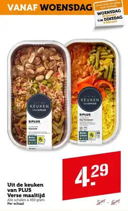 Coop Uit de keuken van PLUS Verse maaltijd aanbieding