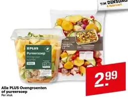 Coop Alle PLUS Ovengroenten of pureersoep aanbieding