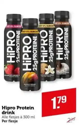 Coop Hipro Protein drink aanbieding