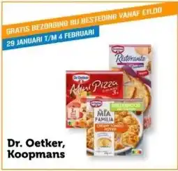 Coop Dr. Oetker, Koopmans aanbieding